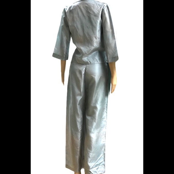 Vintage blue  pajamas size m/l - Picture 6 of 7